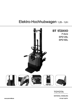 वॉकी स्टेकर BT SPE 125 L