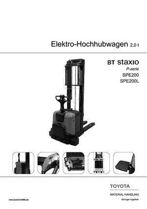 वॉकी स्टेकर BT SPE 200