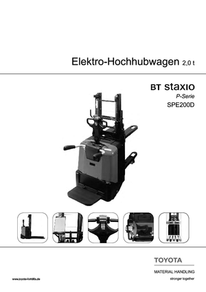 वॉकी स्टेकर BT SPE 200 D