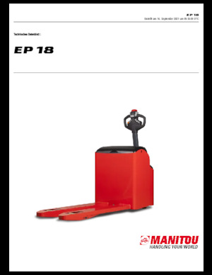 पैलेट जैक Manitou EP 18