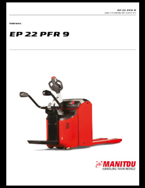 पैलेट जैक Manitou EP 22 PFR 9