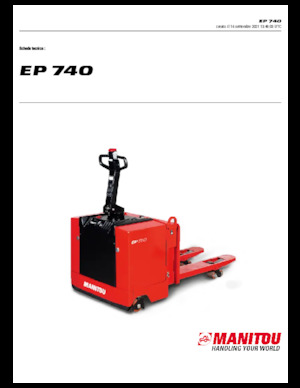 पैलेट जैक Manitou EP 740
