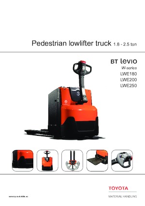 पैलेट जैक Toyota LWE180