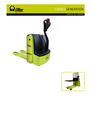 पैलेट जैक PRAMAC Lifter QX 20