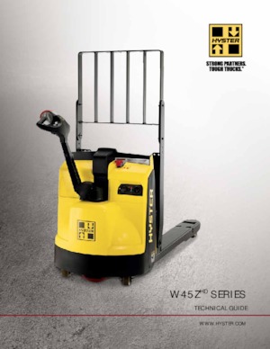 पैलेट जैक Hyster W45ZHD