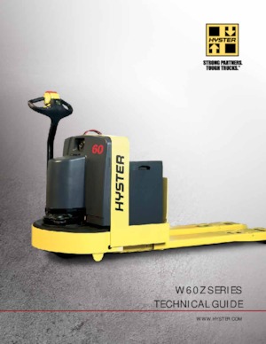 पैलेट जैक Hyster W60Z