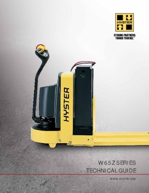 पैलेट जैक Hyster W65Z