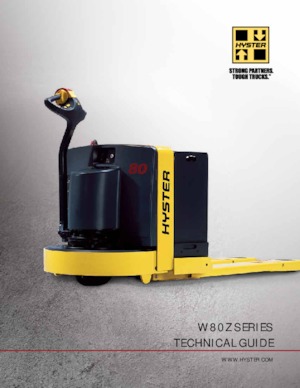 पैलेट जैक Hyster W80Z