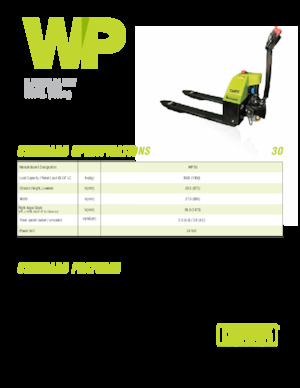पैलेट जैक Clark WP 30