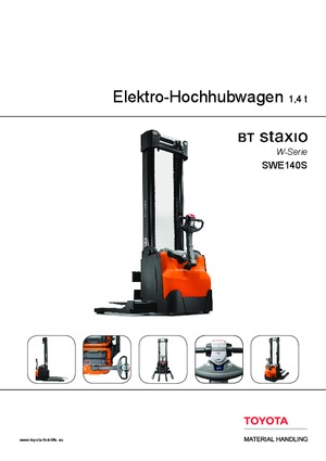 वॉकी स्टेकर BT SWE 140 S