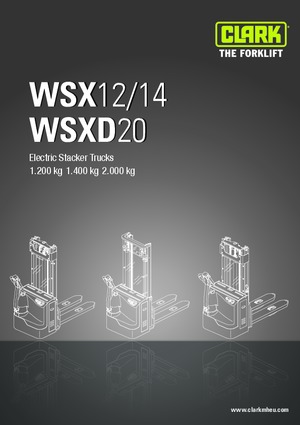 वॉकी स्टेकर Clark WSX 12
