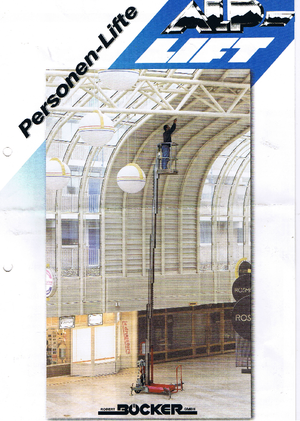 सिंगल वर्टिकल मास्ट बूम लिफ्ट ALP-Lift PHC 800