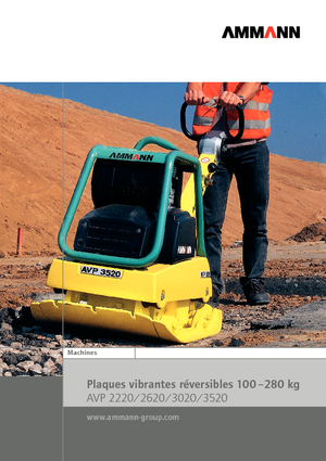 रिवर्सिबल वाइब्रेटरी प्लेट कॉम्पेक्टर Ammann AVP 3020