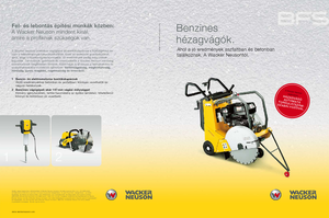 फ्लोर सॉ Wacker BFS 1350 L
