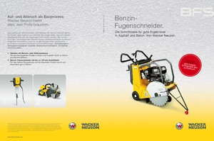 फ्लोर सॉ Wacker BFS 1350 ALS