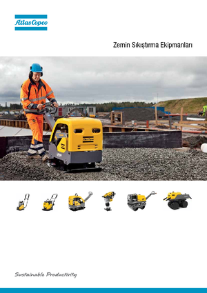रिवर्सिबल वाइब्रेटरी प्लेट कॉम्पेक्टर Atlas Copco LG 300