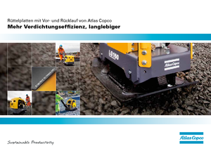 रिवर्सिबल वाइब्रेटरी प्लेट कॉम्पेक्टर Atlas Copco LG 300