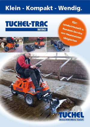 गैसोलीन म्यूनिसिपल मल्टीफंक्शनल वाहन Tuchel Mini M4