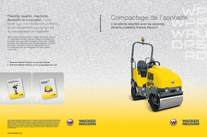 सिंगल डायरेक्शन वाइब्रेटरी प्लेट कॉम्पेक्टर Wacker Neuson WPP 1550 Aw