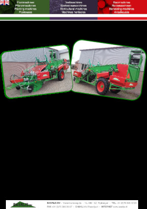 प्लांट हार्वेस्टर Basrijs Plant harvester medium large BRP/ML