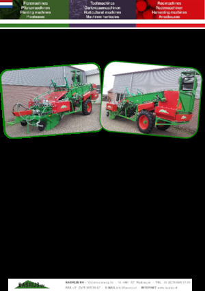 प्लांट हार्वेस्टर Basrijs Plant harvester medium large BRP/ML