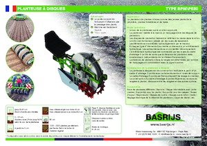प्लांटिंग मशीन Basrijs Disc planter 150 single