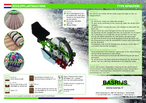 प्लांटिंग मशीन Basrijs Disc planter 150 single