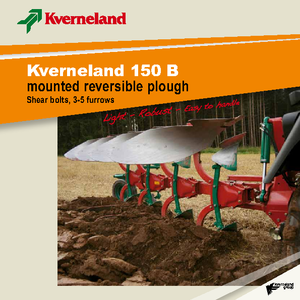 प्लाउ Kverneland 150 B 100