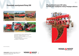 प्लाउ Vogel & Noot c-plus Hektor 1000 Vario