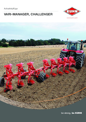प्लाउ Kuhn Challenger 8E T + ZXL 