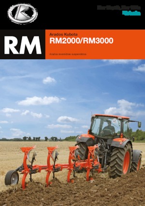 प्लाउ Kubota RM 3000 V-85