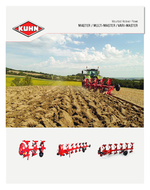 प्लाउ Kuhn Multi-Master L 4E T + ZXL