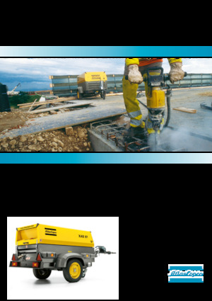 पोर्टेबल एयर कंप्रेसर - डीजल, इलेक्ट्रिक, गैसोलीन Atlas Copco XAS 37 Kd