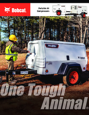 पोर्टेबल एयर कंप्रेसर - डीजल, इलेक्ट्रिक, गैसोलीन Bobcat PA185VP