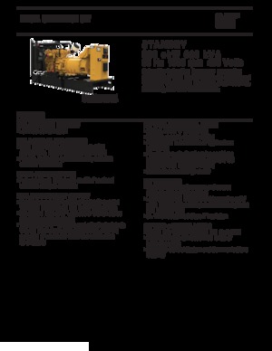 डीजल पावर जनरेटर Caterpillar C18-660