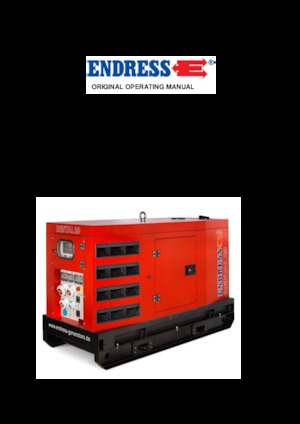 डीजल पावर जनरेटर Endress ESE 35 YW/RS