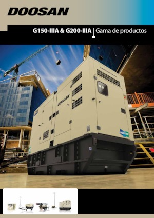 डीजल पावर जनरेटर Doosan G200-IIIA 