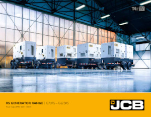 डीजल पावर जनरेटर JCB G125RS