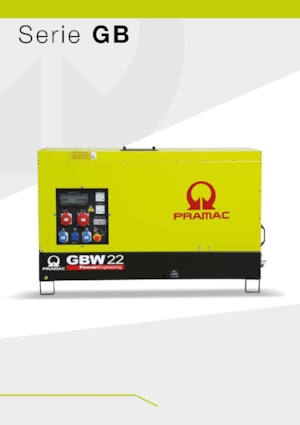 डीजल पावर जनरेटर PRAMAC Lifter GBW 10y