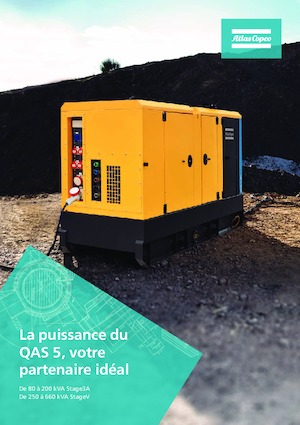 डीजल पावर जनरेटर Atlas Copco QAS 5 150
