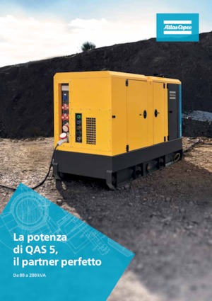 डीजल पावर जनरेटर Atlas Copco QAS 5 200
