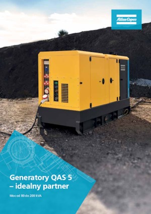 डीजल पावर जनरेटर Atlas Copco QAS 5 200