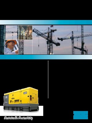 डीजल पावर जनरेटर Atlas Copco QAS 500 VD
