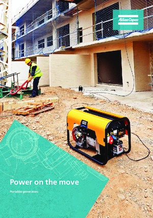 डीजल पावर जनरेटर Atlas Copco QEP 6