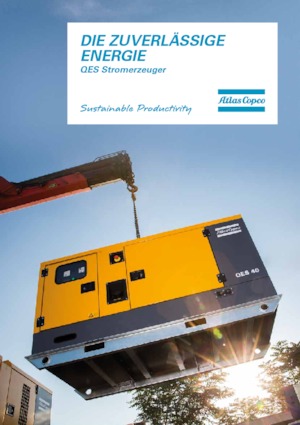 डीजल पावर जनरेटर Atlas Copco QES 120 JD