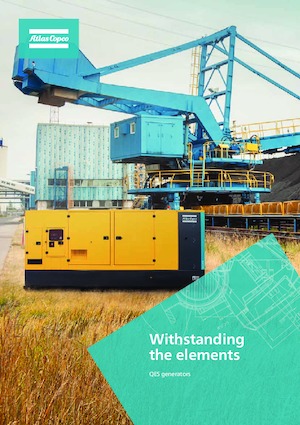 डीजल पावर जनरेटर Atlas Copco QES 9