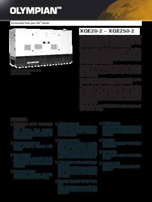 डीजल पावर जनरेटर Caterpillar XQE60