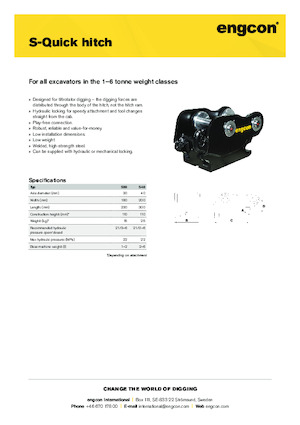 क्विक कपलर engcon S30