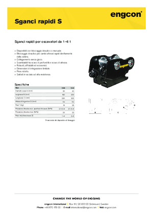 क्विक कपलर engcon S30