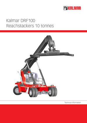 रीच स्टेकर Kalmar DRF 100-54 S6